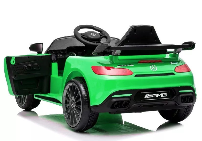 Elektromobilis vaikams Mercedes AMG GT R žalias