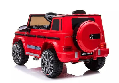 Elektromobilis vaikams Mercedes G63 AMG – Raudonas