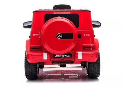 Elektromobilis vaikams Mercedes G63 AMG – Raudonas