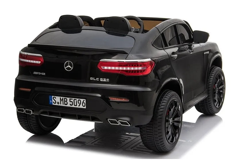 Elektromobilis vaikams Mercedes GLC 63S QLS, juodas lakuotas