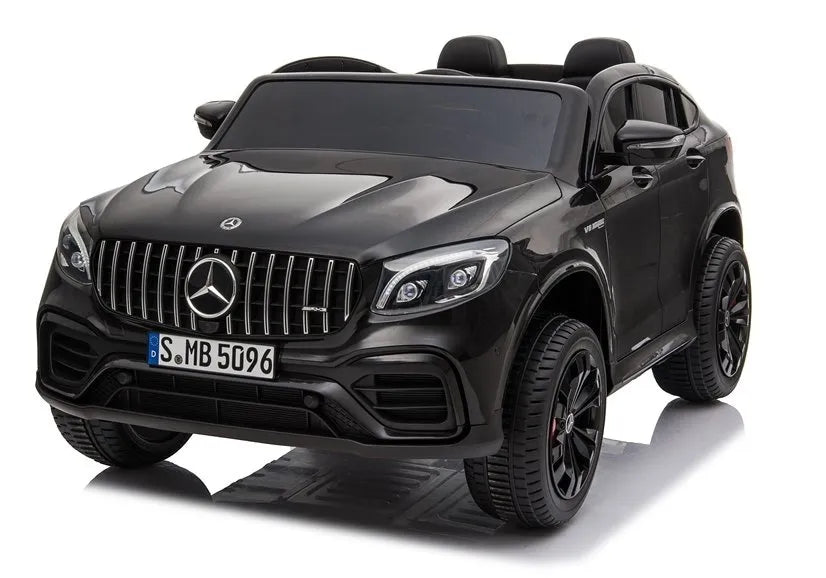 Elektromobilis vaikams Mercedes GLC 63S QLS, juodas lakuotas