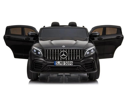 Elektromobilis vaikams Mercedes GLC 63S QLS, juodas lakuotas