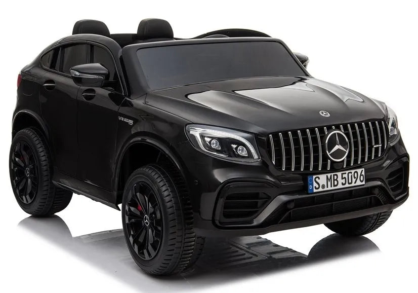 Elektromobilis vaikams Mercedes GLC 63S QLS, juodas lakuotas