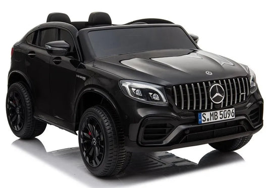 Elektromobilis vaikams Mercedes GLC 63S QLS, juodas lakuotas