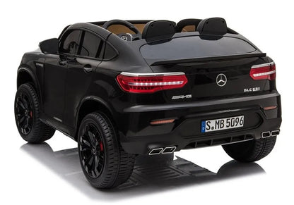 Elektromobilis vaikams Mercedes GLC 63S QLS, juodas lakuotas