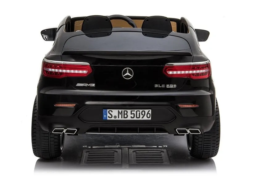 Elektromobilis vaikams Mercedes GLC 63S QLS, juodas lakuotas