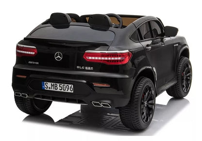 Elektromobilis vaikams Mercedes GLC 63S QLS MP4, juodas lakuotas
