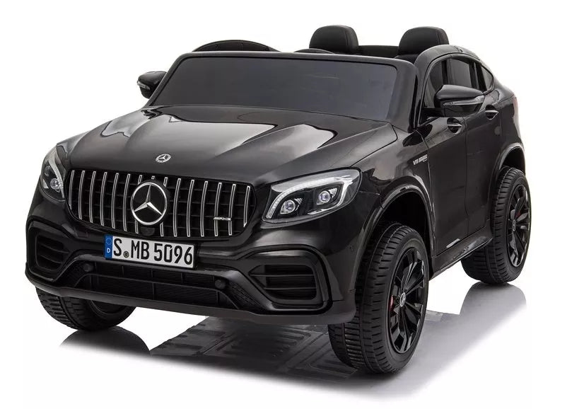 Elektromobilis vaikams Mercedes GLC 63S QLS MP4, juodas lakuotas