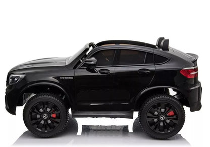 Elektromobilis vaikams Mercedes GLC 63S QLS MP4, juodas lakuotas