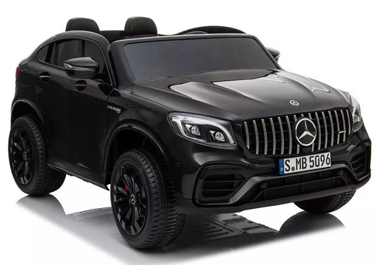 Elektromobilis vaikams Mercedes GLC 63S QLS MP4, juodas lakuotas