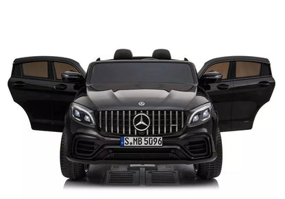 Elektromobilis vaikams Mercedes GLC 63S QLS MP4, juodas lakuotas