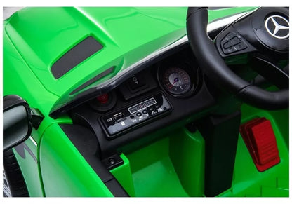 Elektromobilis vaikams Mercedes GTR - Baltas