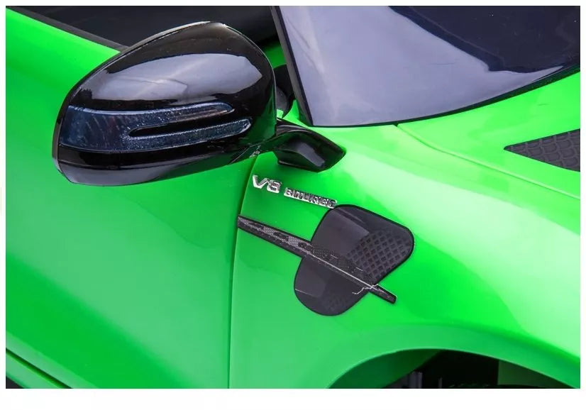 Elektromobilis vaikams Mercedes GTR - Baltas