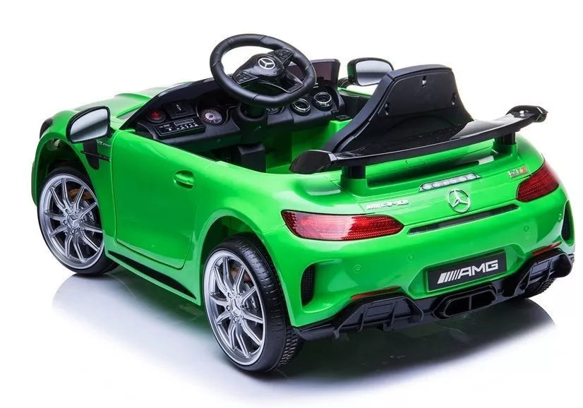 Elektromobilis vaikams Mercedes GTR - Baltas