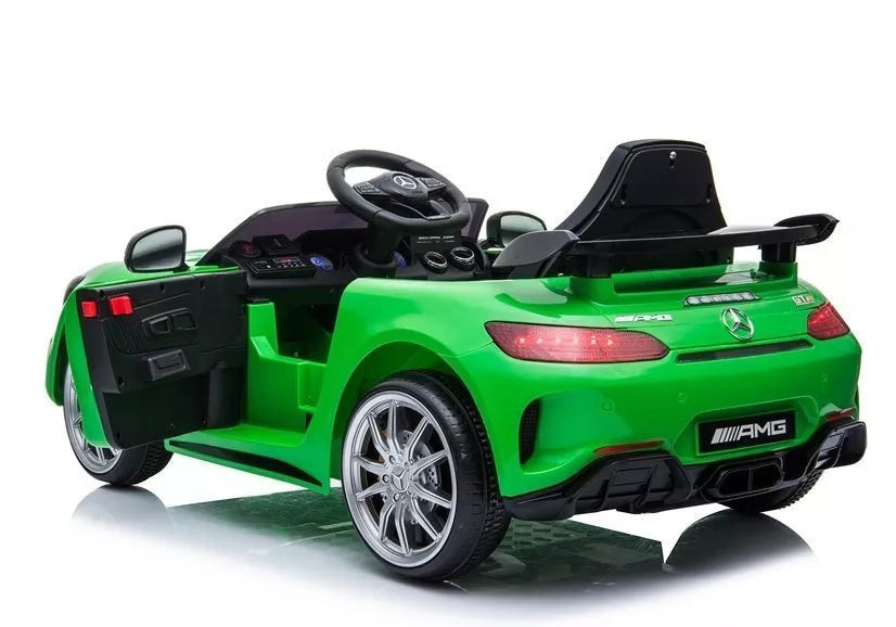 Elektromobilis vaikams Mercedes GTR - Baltas