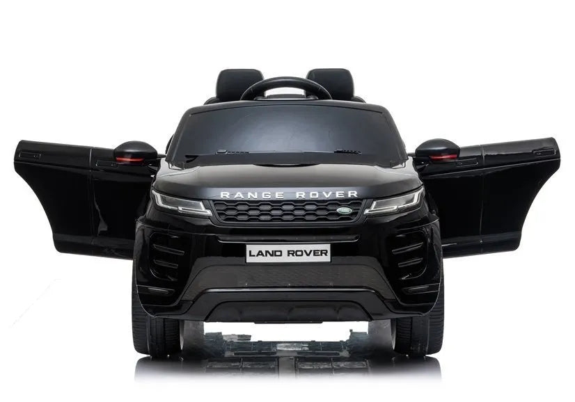 Elektromobilis vaikams Range Rover Evoque, juodos lakuotos spalvos
