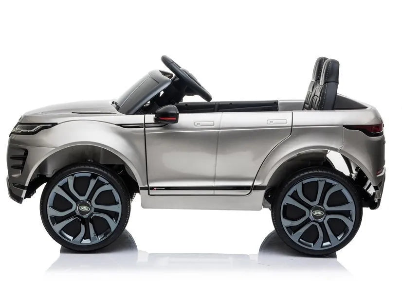 Elektromobilis vaikams Range Rover Evoque, sidabrinės spalvos