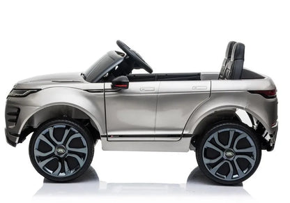 Elektromobilis vaikams Range Rover Evoque, sidabrinės spalvos