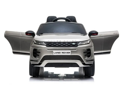 Elektromobilis vaikams Range Rover Evoque, sidabrinės spalvos