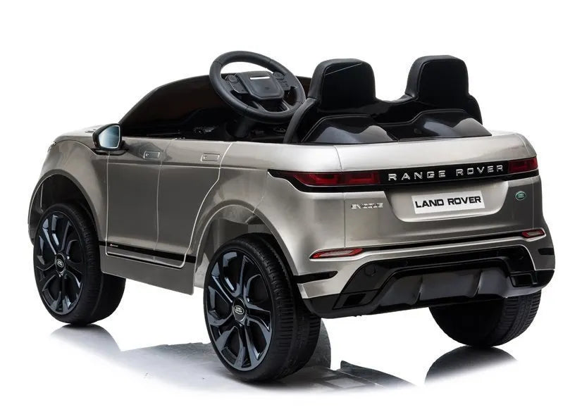 Elektromobilis vaikams Range Rover Evoque, sidabrinės spalvos