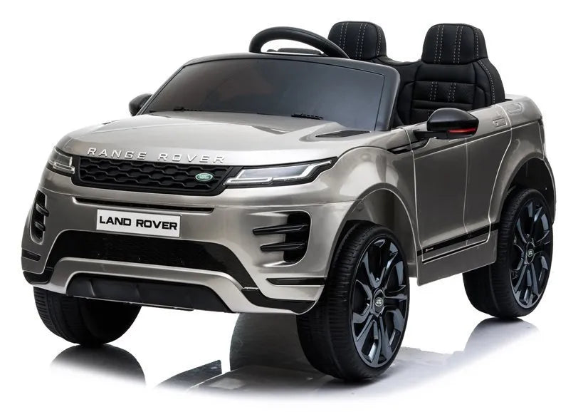 Elektromobilis vaikams Range Rover Evoque, sidabrinės spalvos