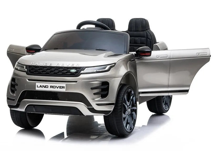 Elektromobilis vaikams Range Rover Evoque, sidabrinės spalvos