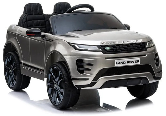 Elektromobilis vaikams Range Rover Evoque, sidabrinės spalvos
