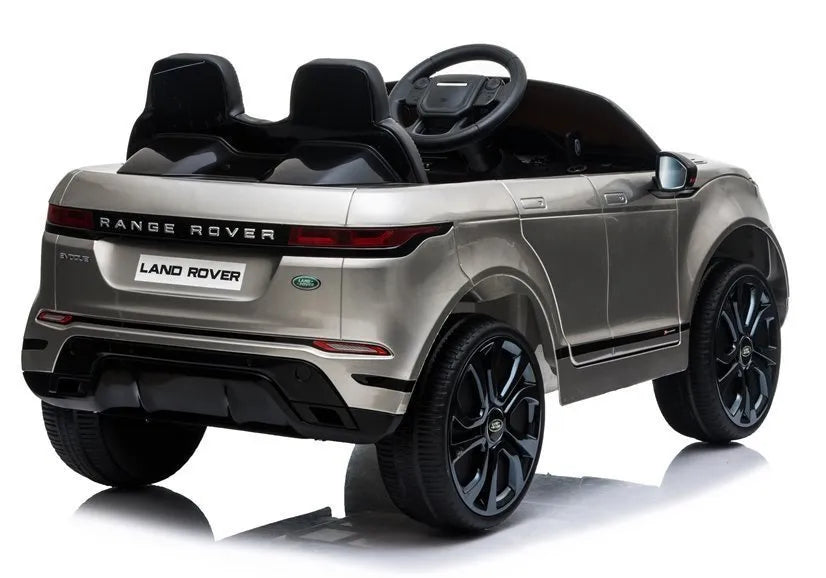Elektromobilis vaikams Range Rover Evoque, sidabrinės spalvos