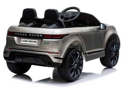Elektromobilis vaikams Range Rover Evoque, sidabrinės spalvos