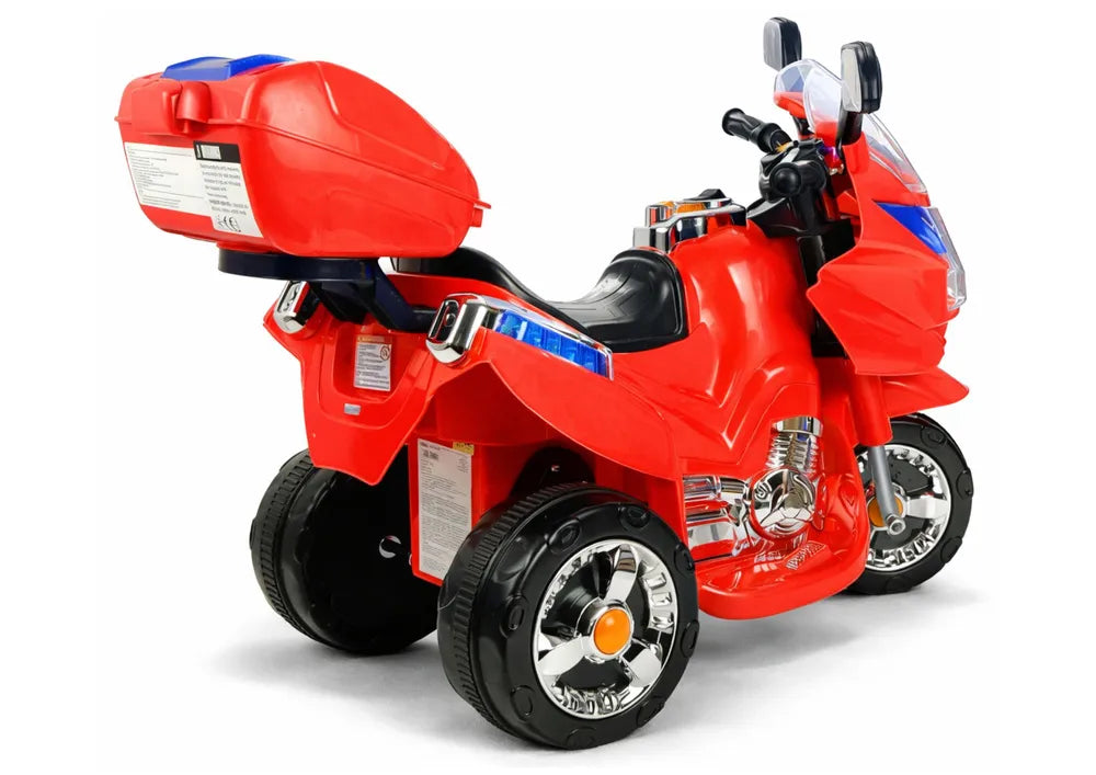 HC8051 raudonas – elektrinis vaikiškas motociklas