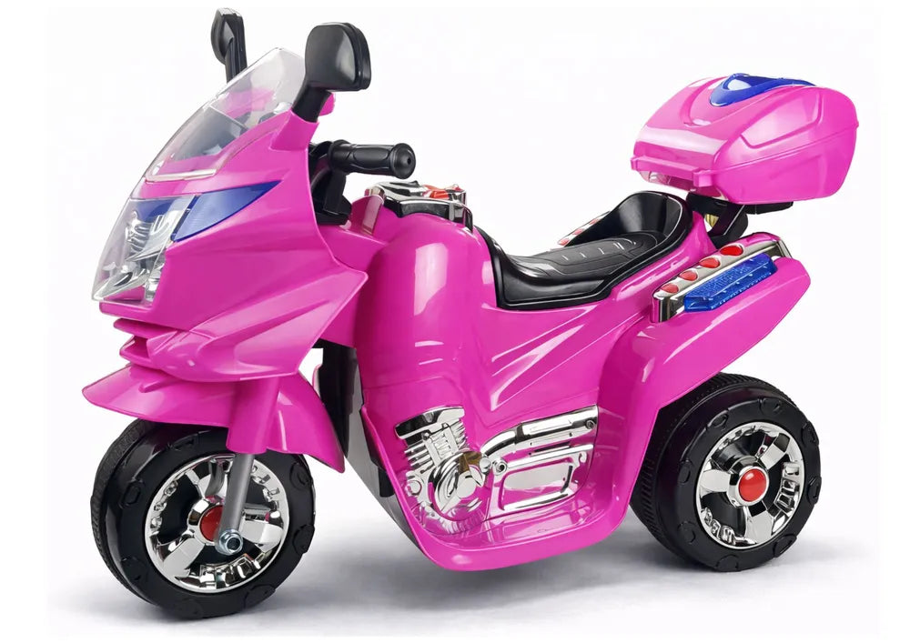 HC8051 Rožinis – Vaikiškas elektrinis motociklas