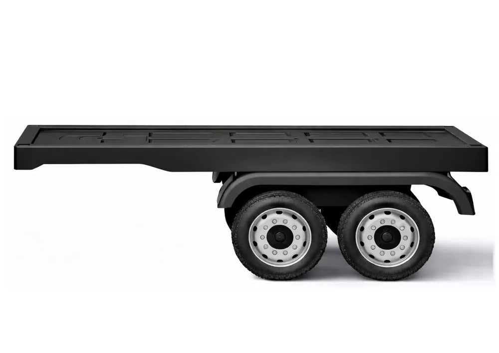 Juoda puspriekabė HL358 Mercedes Scania Actros transporto priemonei