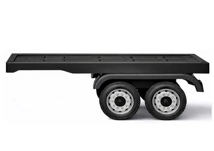 Juoda puspriekabė HL358 Mercedes Scania Actros transporto priemonei