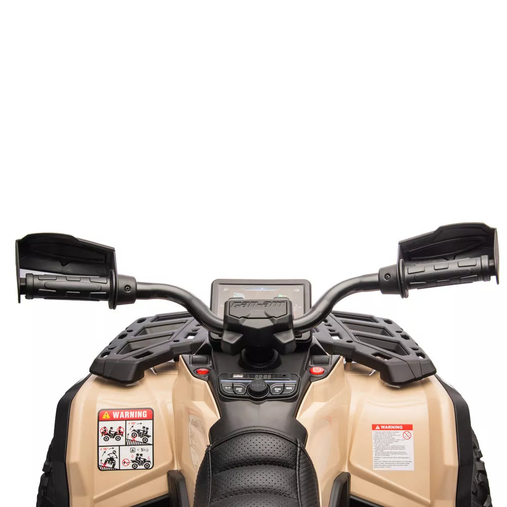 Keturratis Can Am Outlander 4x4 DK-CA005 chaki spalvos