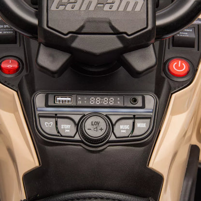 Keturratis Can Am Outlander 4x4 DK-CA005 chaki spalvos