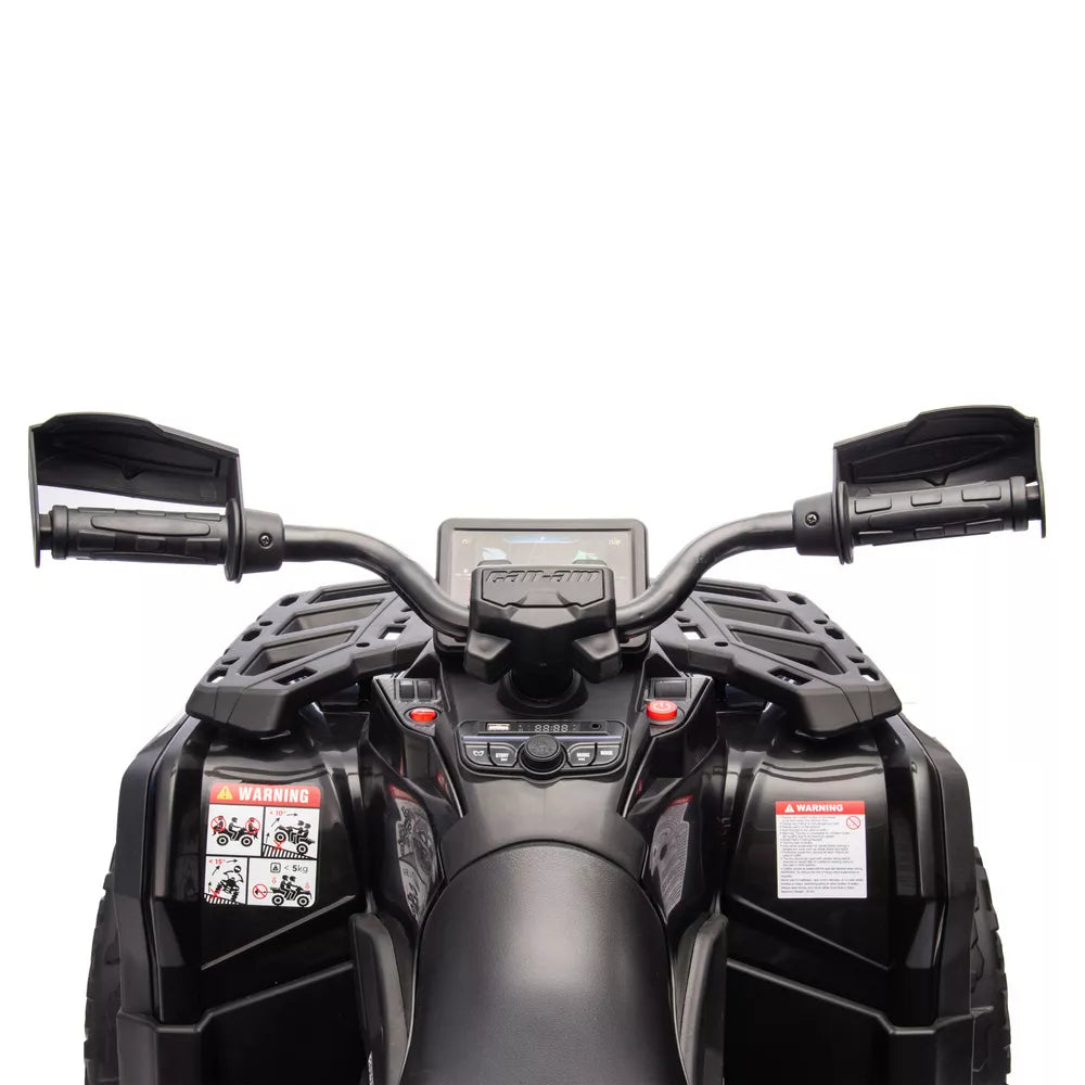 Keturratis Can Am Outlander 4x4 DK-CA005 Juodas