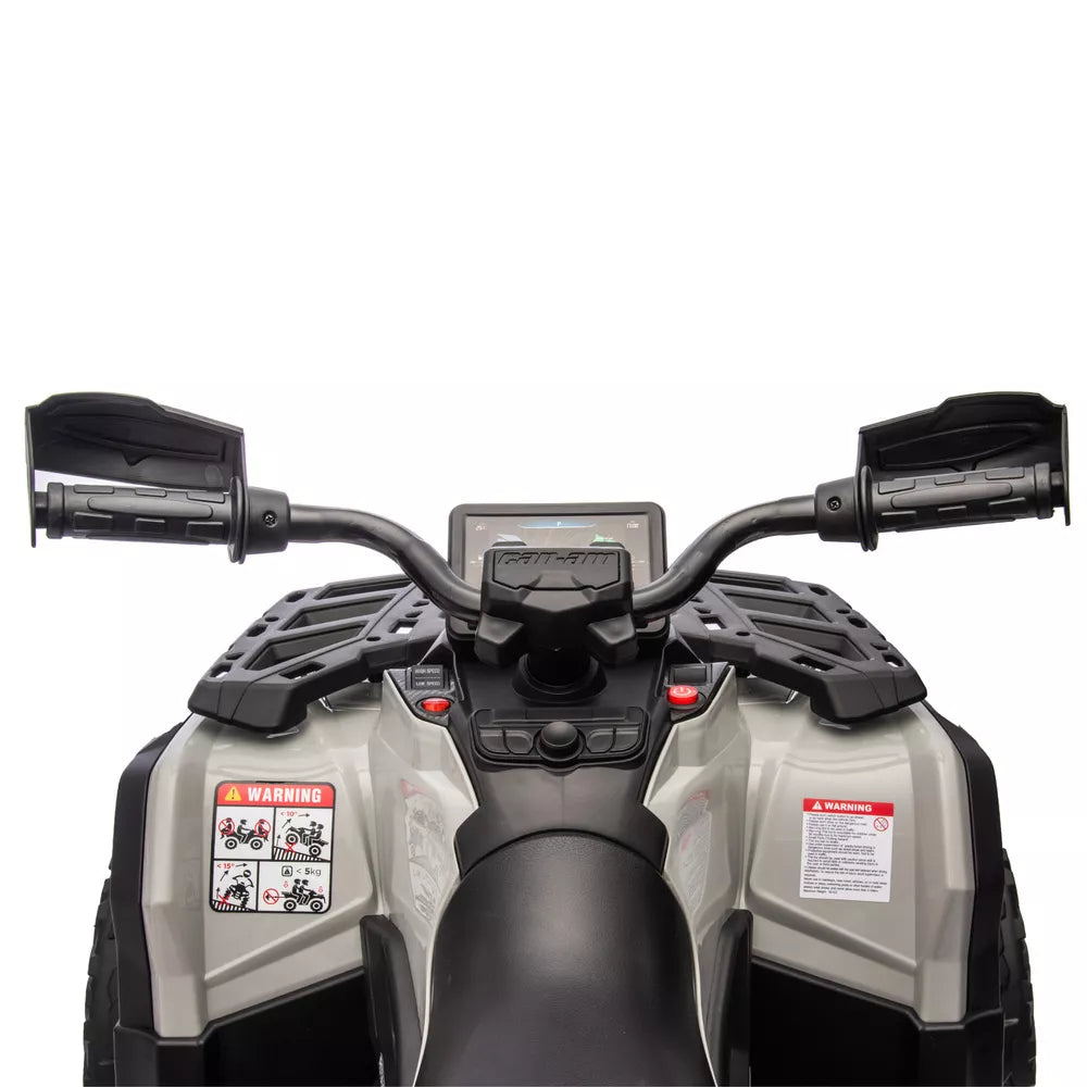 Keturratis Can Am Outlander 4x4 DK-CA005 pilkas