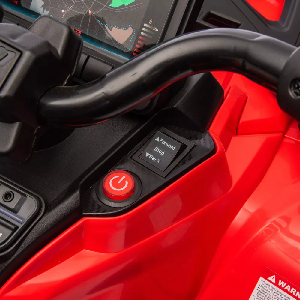 Keturratis Can Am Outlander 4x4 DK-CA005 Raudonas