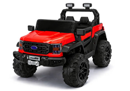 LEAN CARS 4x4 22F 12 V 10 Ah raudonas akumuliatorinis automobilis