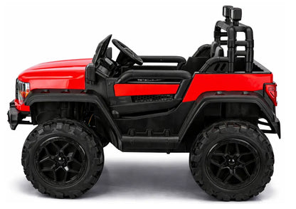 LEAN CARS 4x4 22F 12 V 10 Ah raudonas akumuliatorinis automobilis