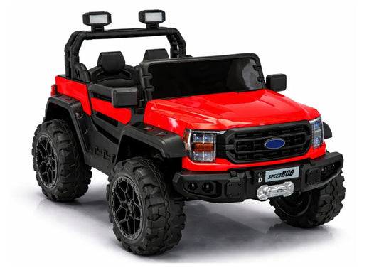 LEAN CARS 4x4 22F 12 V 10 Ah raudonas akumuliatorinis automobilis