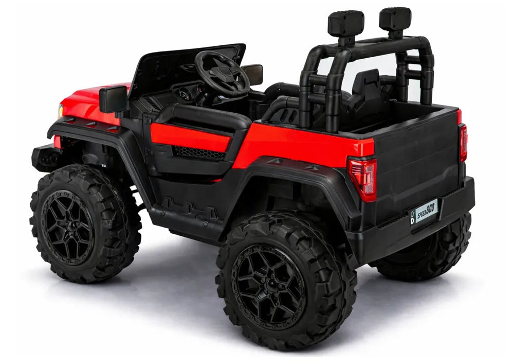 LEAN CARS 4x4 22F 12 V 10 Ah raudonas akumuliatorinis automobilis