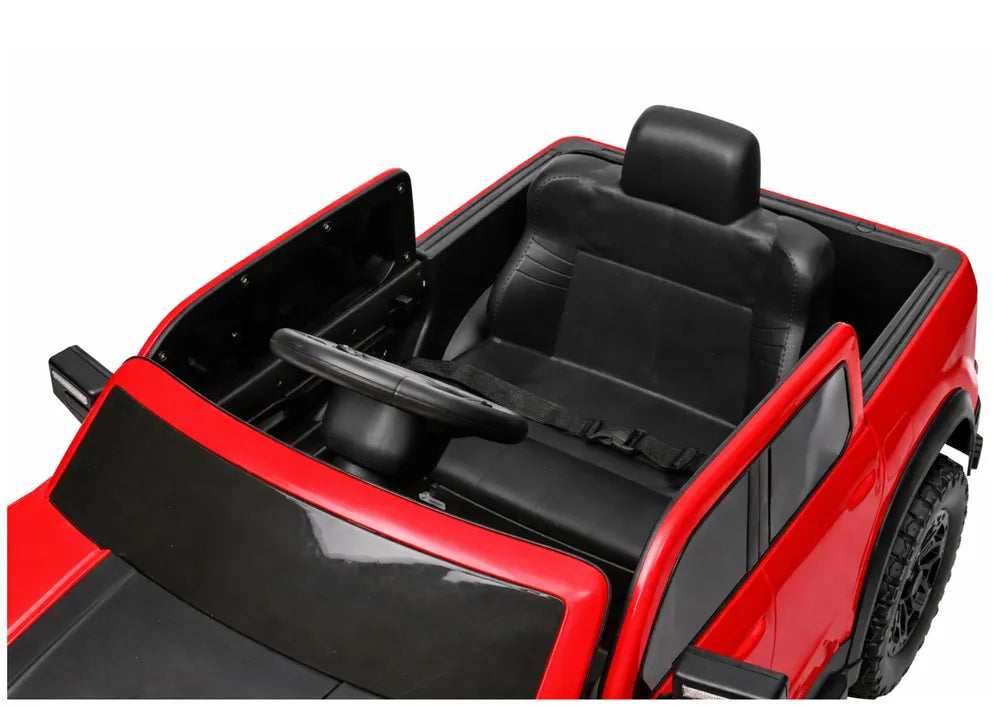 LEAN CARS 4x4 P4 12 V 7 Ah raudonas akumuliatorinis automobilis