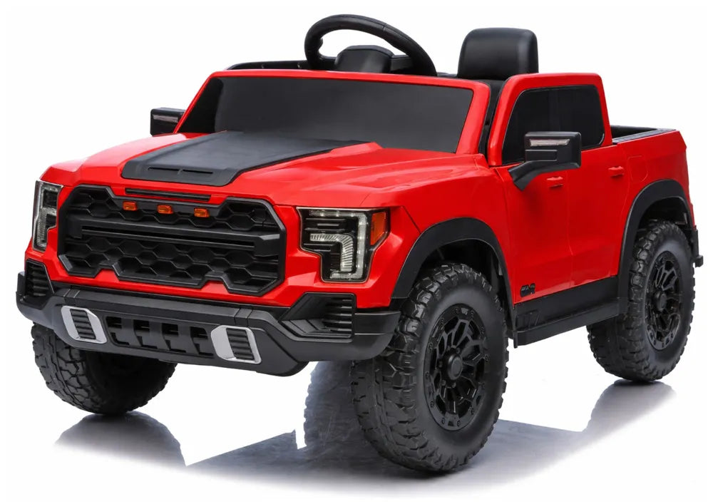 LEAN CARS 4x4 P4 12 V 7 Ah raudonas akumuliatorinis automobilis