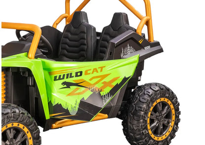 LEAN CARS A600 Baltas elektromobilis visureigis 24V14Ah