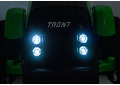 LEAN CARS CH9959B akumuliatorinis traktorius su priekaba, šviesiai žalias, 24V