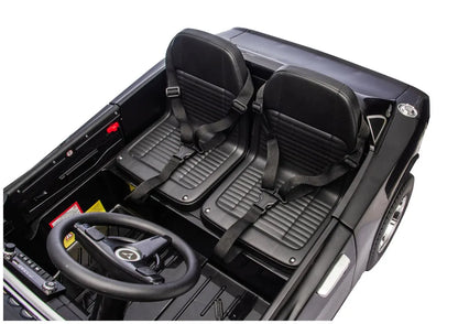 LEAN CARS Dodge Charger R/T DLS-K12 akumuliatorinis automobilis, 24 V 7 Ah, juodas