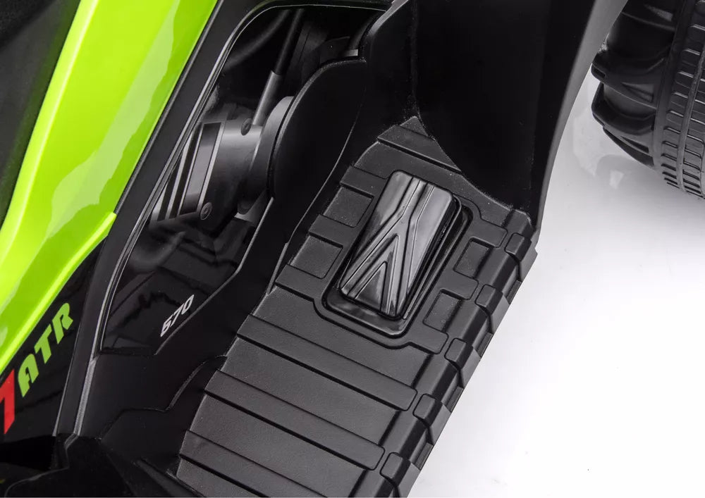 LEAN CARS GTS1199 baltas akumuliatorinis keturratis