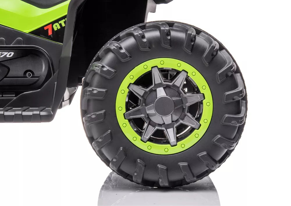 LEAN CARS GTS1199 baltas akumuliatorinis keturratis