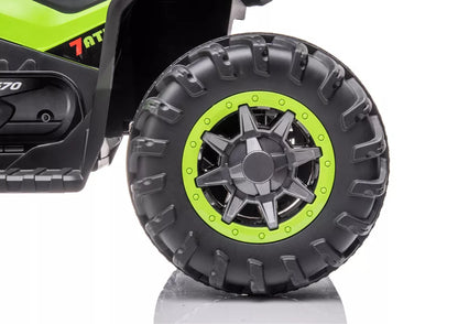 LEAN CARS GTS1199 baltas akumuliatorinis keturratis